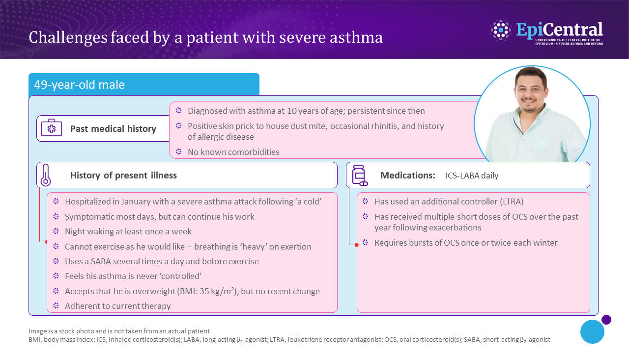 Challenges in severe asthma AZ EpiCentral US
